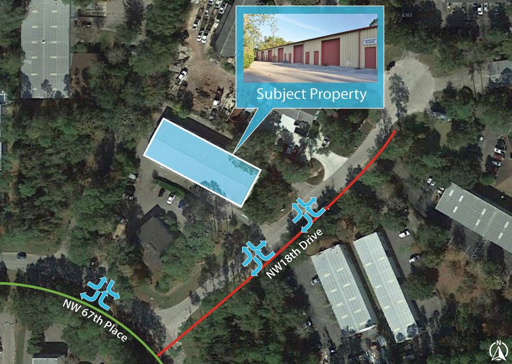 Northwest Industrial Warehouse: 6722 NW 18th Dr, Gainesville, FL 32653